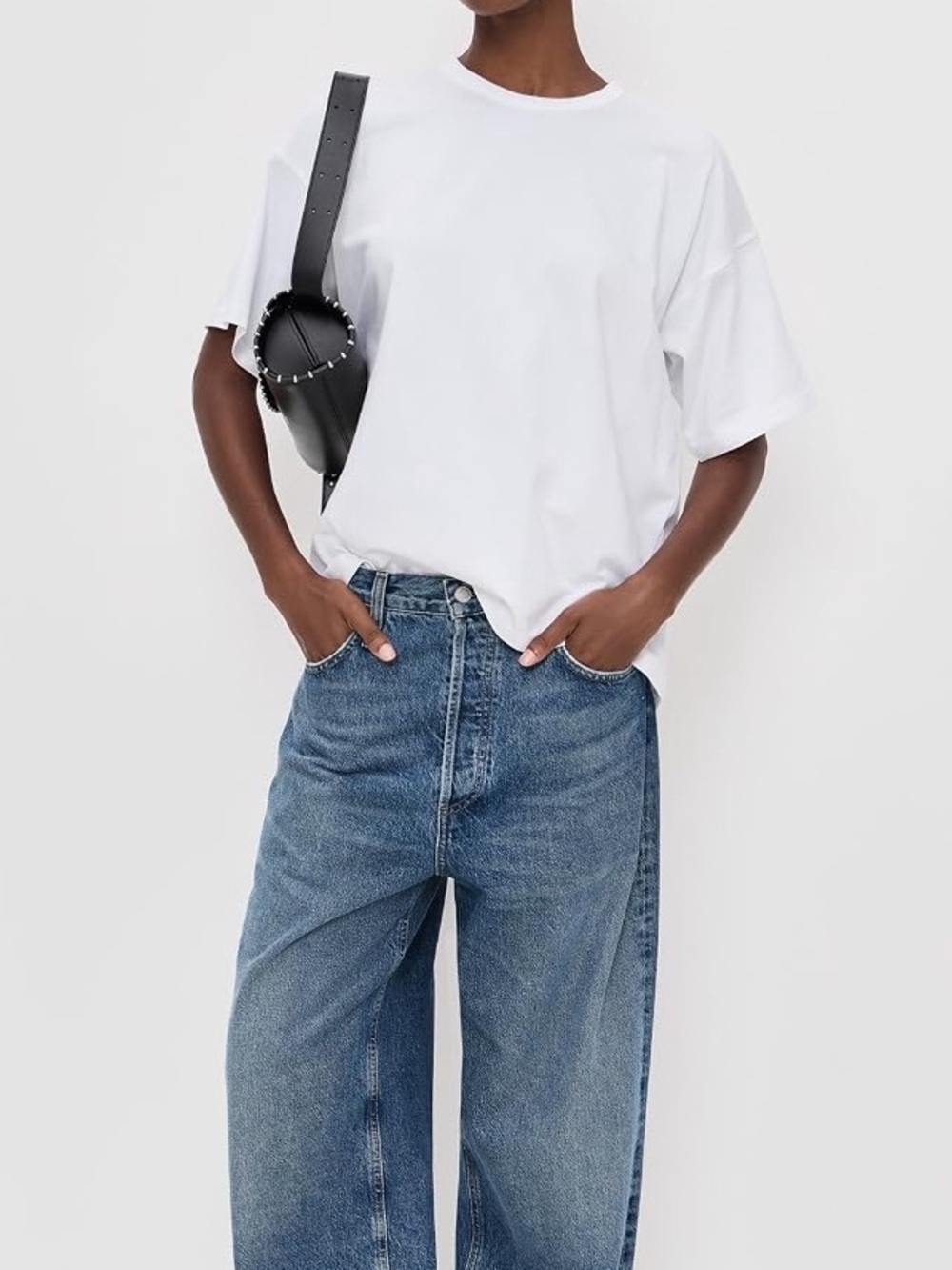 Sold Out NYC Oversized Tee in white